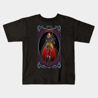 Lovecraft Tarot Death Kids T-Shirt
